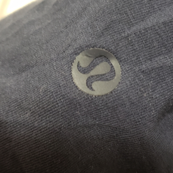 Lululemon Athletica Bodhi Long Sleeve Shirt Navy/Heathered Gray Medium - Picture 5 of 11